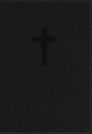 NKJV: Ultraslim Reference Bible, Imitation Leather, Black