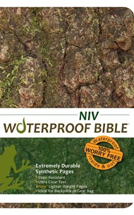 NIV Waterproof Bible Camo