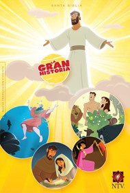 NTV La Gran Historia: Biblia Interactiva, tapa dura impresa