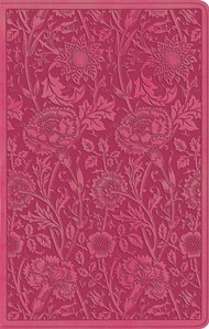 ESV Ultrathin Bible, Trutone, Berry, Floral Design