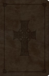 ESV Ultrathin Bible, Trutone, Olive, Celtic Cross Design