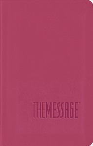 Message Bible, Compact, Imitation Leather, Pink