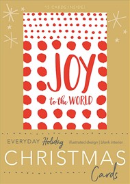 Joy To The World Boxed Christmas Cards