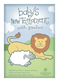 HCSB Baby's New Testament With Psalms, Pink