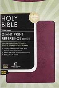 Kjv Giant Print End-Of-Verse Reference Bible
