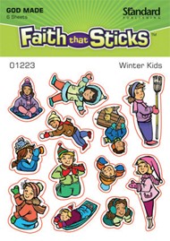 Winter Kids - Faith That Sticks Stickers