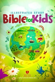 HCSB Illustrated Study Bible For Kids, Hardcover