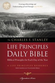 NASB Charles F. Stanley Life Principles Daily Bible