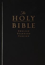 ESV Pew And Worship Bible, Large Print (Black)