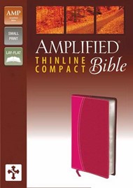 Amplified Thinline Bible Compact Magenta/Razzleberry