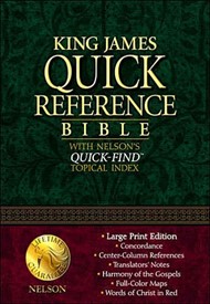 KJV Quick Reference Topical Bible