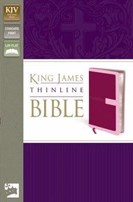 KJV Thinline Bible, Red/Pink, Red Letter Ed.