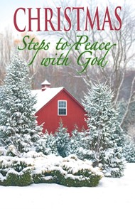 Christmas Steps To Peace With God (Pack Of 25)