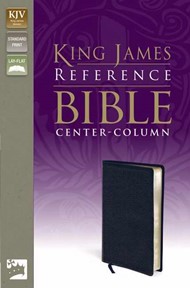 KJV Reference Bible, Navy, Red Letter Ed.