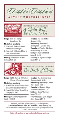 Christ in Christmas Advent Devotionals (pack of 50)