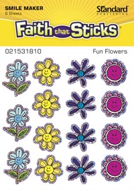 Fun Flowers - Faith That Sticks Stickers