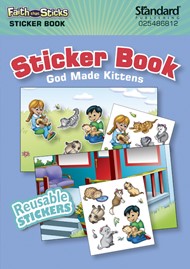 God Made Kittens Sticker Book