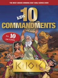 Kids Ten Commandments 1-5 DVD Gift Set