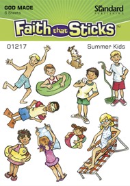 Summer Kids - Faith That Sticks Stickers