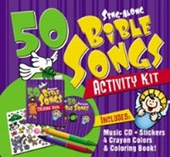 50 Sing-Along Bible Songs Activity Kit