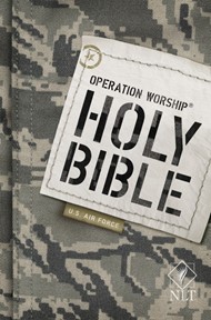 NLT Operation Worship Compact Bible, Air Force Edition
