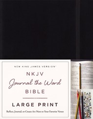 NKJV Journal the Word Bible Large Print HB