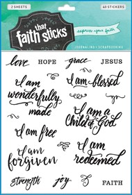 Who I Am In Christ - Faith That Sticks Stickers