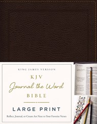 KJV Journal the Word Bible Large Print