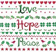 Love, Hope, Peace (Pack of 6)
