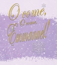 O Come Advent Bulletin, Large (Pkg of 50)