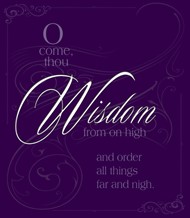 Wisdom Advent Hymn Advent Bulletin, Large (Pkg of 50)
