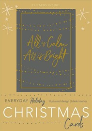 All Is Calm, All Is Bright Boxed Christmas Cards