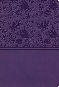 KJV Super Giant Print Reference Bible, Purple LeatherTouch,