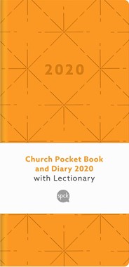 Church Pocket Book and Diary 2020, Deco Orange