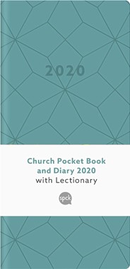 Church Pocket Book and Diary 2020, Geo Teal