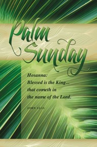 Palm Sunday Hosanna Bulletin (Pack of 100)