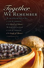 Together, We Remember Communion Bulletin (Pack of 100)
