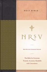 NRSV Standard Bible, Tan/Black