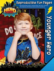 Vacation Bible School 2017 VBS Hero Central Younger Hero Rep