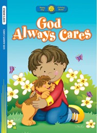 God Always Cares Colouring Book