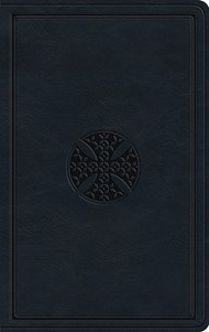 ESV Large Print Value Thinline Bible, TruTone, Navy