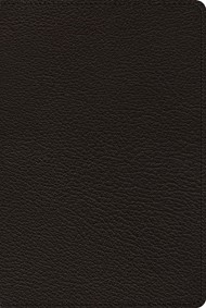 ESV Bible with Creeds and Confessions, Goatskin, Black