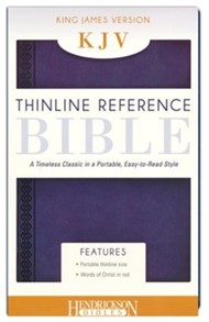 KJV Thinline Reference Bible, Midnight Blue