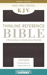 KJV Thinline Reference Bible, Burgundy