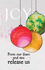 Joy Ornament Advent Bulletin (Pkg of 50)
