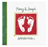 Birth Announcement Christmas Tract (Pack of 25)