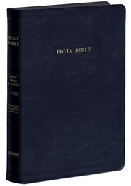 KJV Large Print Thinline Reference Bible, Black