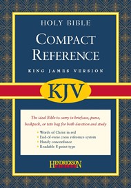 KJV Compact Reference Bible, Burgundy