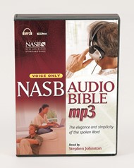 NASB Bible on MP3 CD