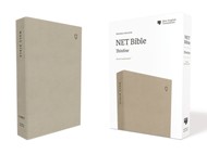 NET Thinline Bible, Stone, Comfort Print
